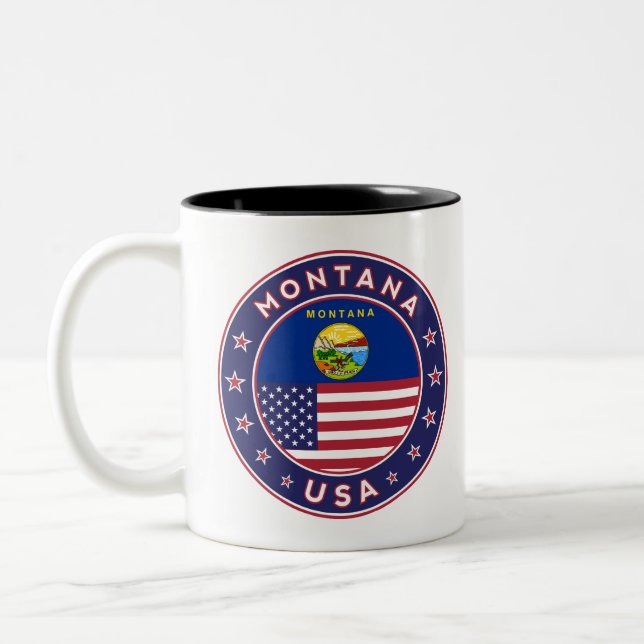 Montana Two-Tone Coffee Mug (Left)