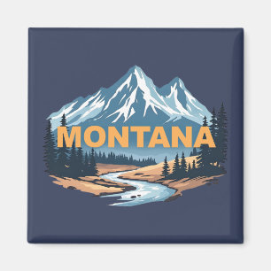 Montana United States of America Magnet