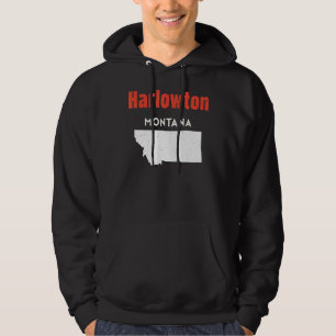 Montana Usa State America Travel Montanan Harlowto Hoodie