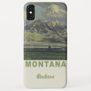 Montana Vintage Travel custom name phone cases