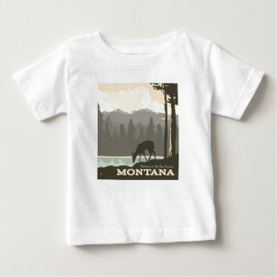 Montana   Welcome to Big Sky Country Baby T-Shirt