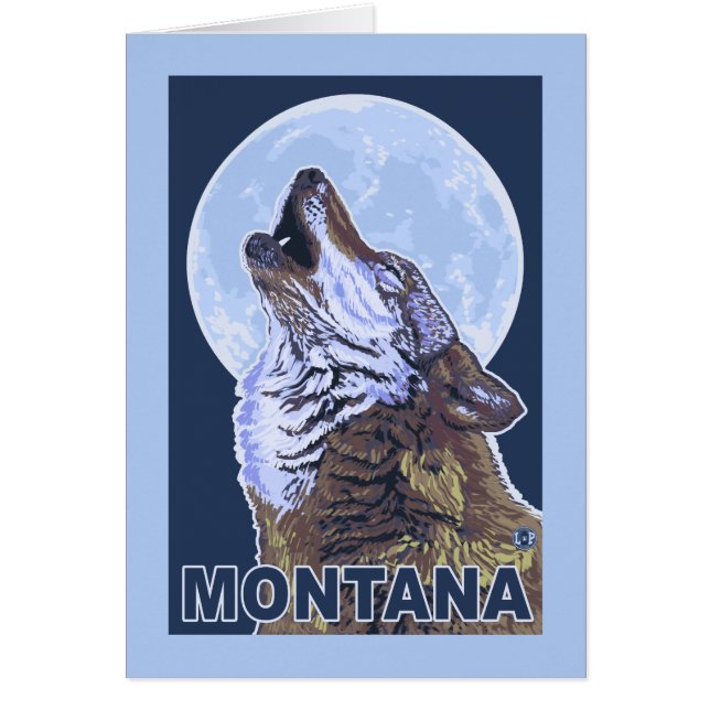 Montana Wolf Howling (Devant)