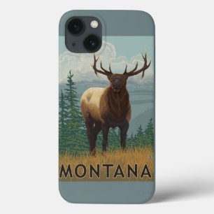 MontanaElk Scene iPhone 13 Case
