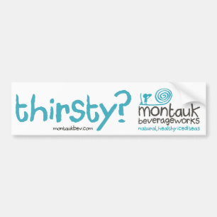 Montauk BeverageWorks - Bumper Sticker