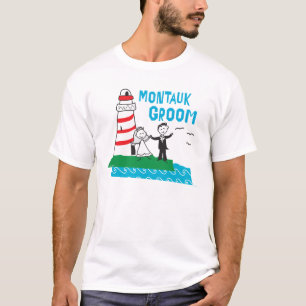 Montauk Groom Gifts T-Shirt