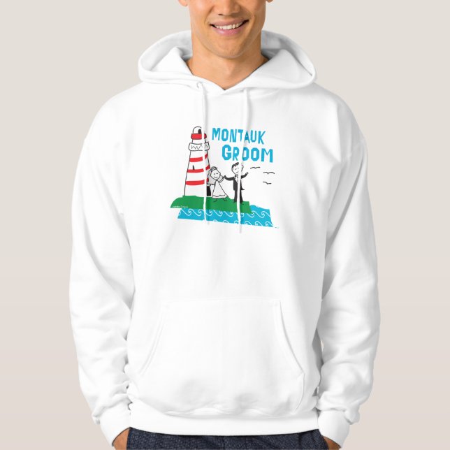Montauk Groom Hoodie (Front)