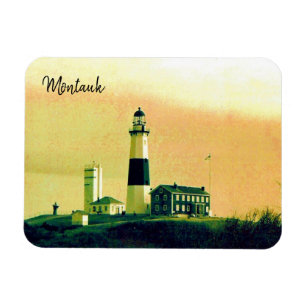 montauk light house magnet