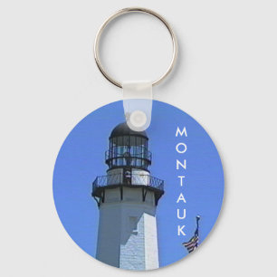 Montauk Lighthouse, The Hamptons, NY Keychain