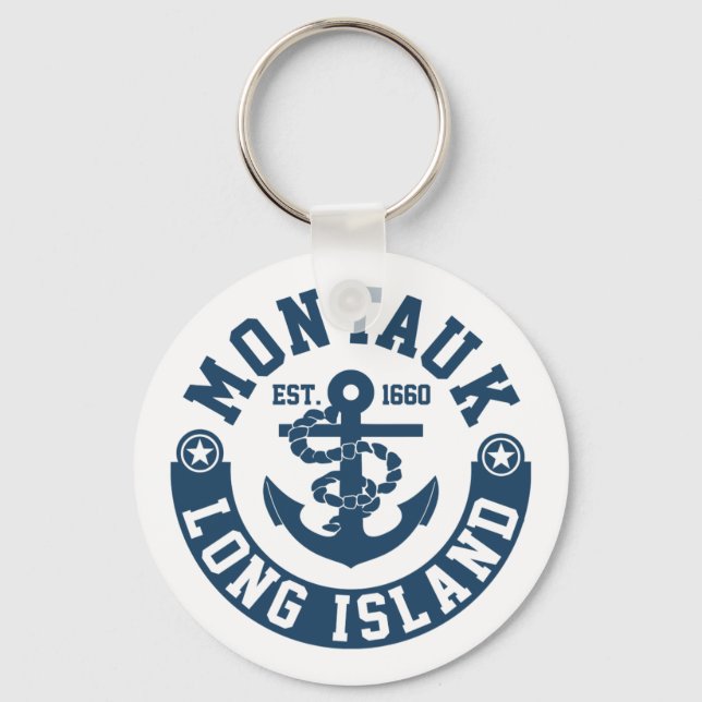 Montauk Long Island Keychain (Front)