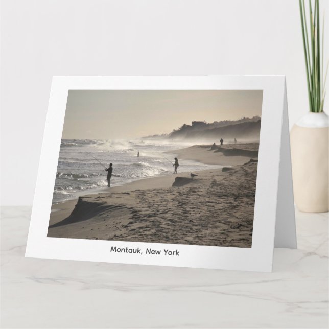 Montauk, New York  Card (Front)