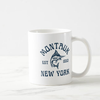 Montauk New York Fishing Marlin Travel Fish Beach  Coffee Mug