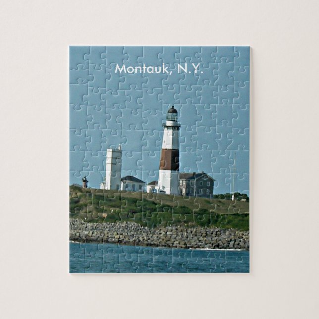 Montauk New York Jigsaw Puzzle (Vertical)