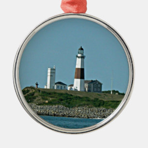 Montauk New York Metal Ornament