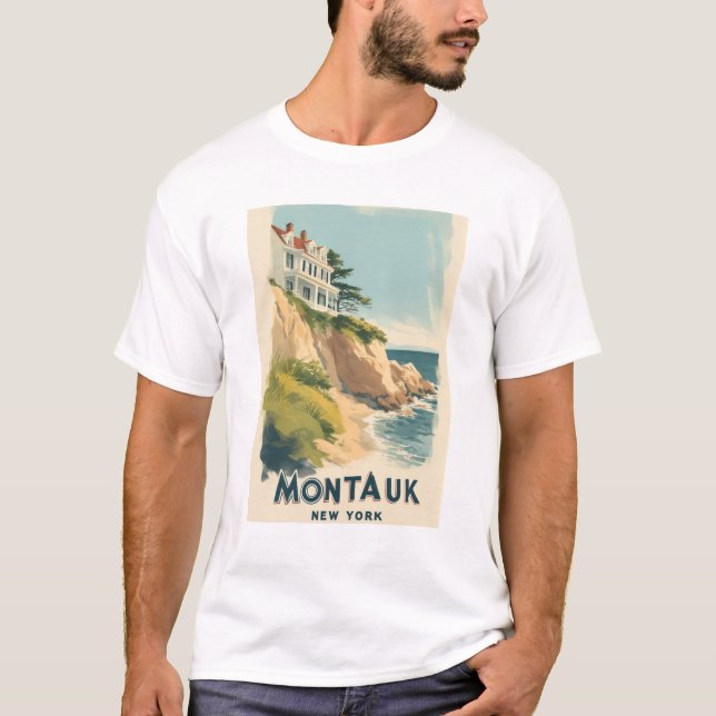 Montauk New York T-Shirt (Front)