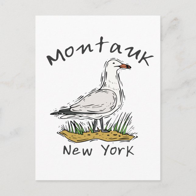 Montauk, NY Postcard (Front)