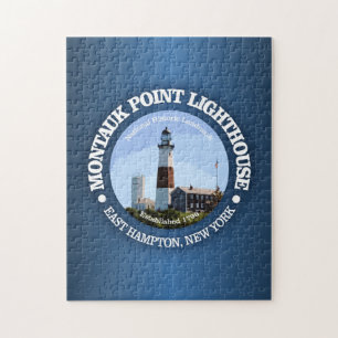 Montauk Point Light Jigsaw Puzzle
