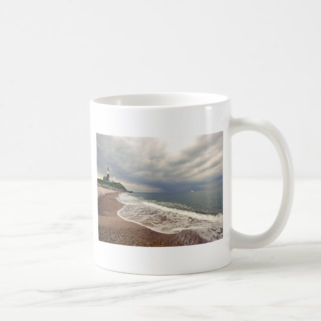 Montauk Point Lighthouse Coffee Mug (Right)