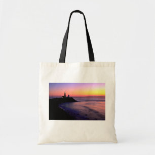 Montauk Point lighthouse Tote Bag