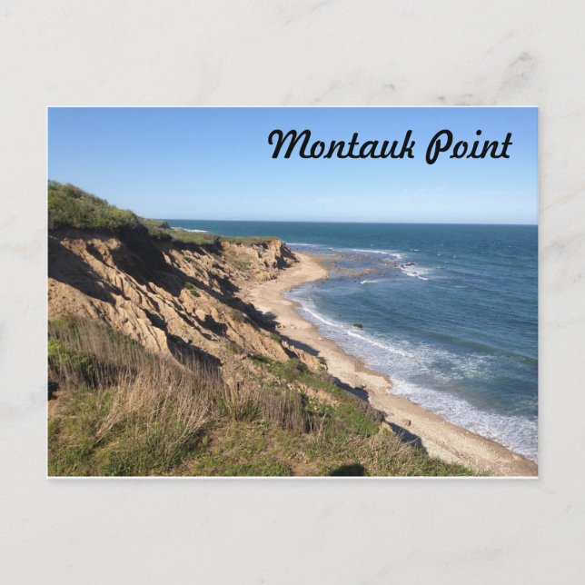Montauk Point Postcard (Front)