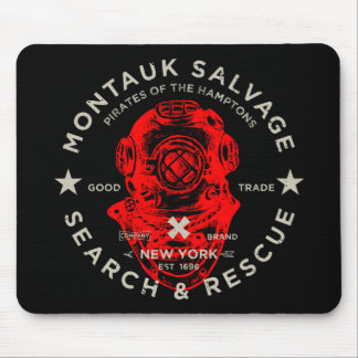 Montauk Salvage Co. Dive Helmet Mousepad