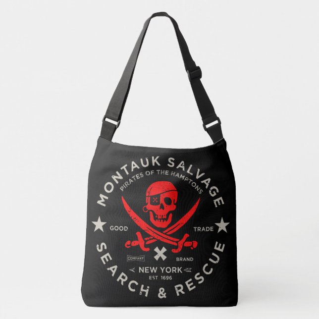 Montauk Salvage Co. Pirate Tote (Front)