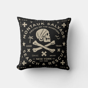 Montauk Salvage Co. Throw Pillow 4
