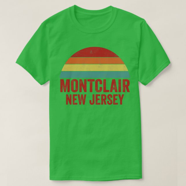 Montclair New Jersey T-Shirt (Design Front)