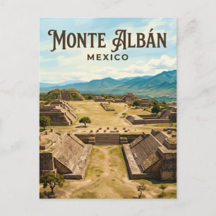 Monte Albán Archaeological Zone Mexico Postcard