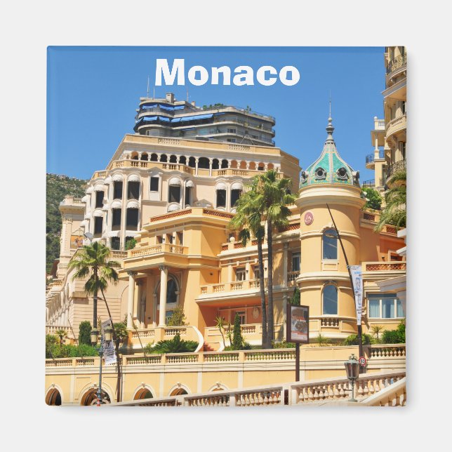 Monte Carlo in Monaco Magnet (Front)
