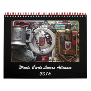 Monte Carlo Lovers Alliance FB Group 2016 Calendar