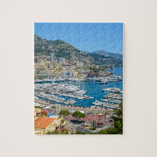 Monte Carlo Monaco Jigsaw Puzzle (Vertical)