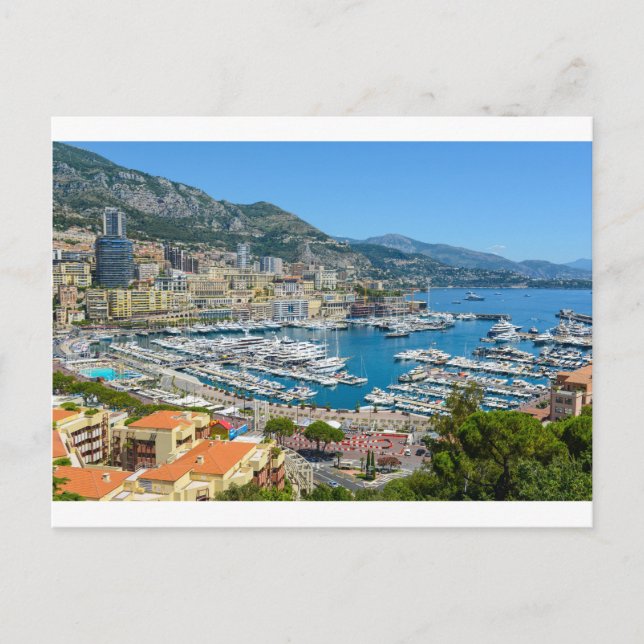 Monte Carlo Monaco Postcard (Front)