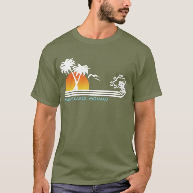 Monte Carlo Monaco T-Shirt (Front)