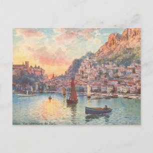 Monte-Carlo Port Postcard