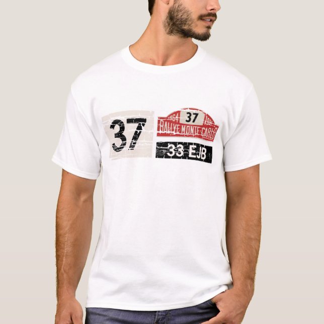 Monte Carlo Rally T Shirt (Front)