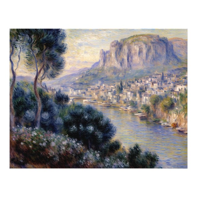 Monte Carlo Seen from Roquebrune Photo Print (Front)