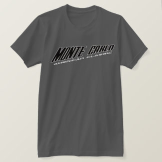 Monte Carlo - Slanted Design American Classic T-Shirt