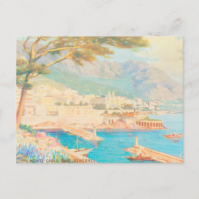 Monte Carlo View Postcard (Front)