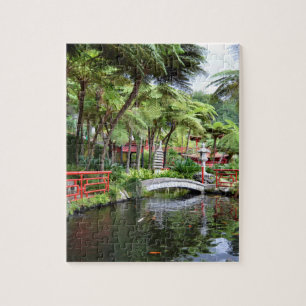 Monte Palace Gardens in Madeira Photograph Jigsaw Puzzle