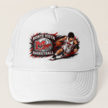 Monte Vista Basketball Anime Player Trucker Hat –