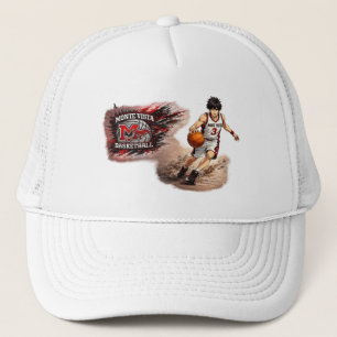 Monte Vista Basketball Anime Player Trucker Hat #3