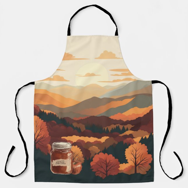 Montebello, Virginia Apple Butter customizable Apron (Front)