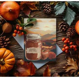 Montebello, Virginia Apple Butter customizable Postcard