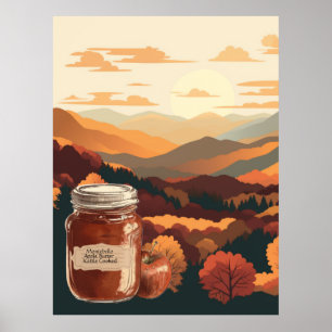 Montebello, Virginia Apple Butter customizable Poster