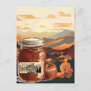 Montebello Virginia Apple Butter Scenic Postcard