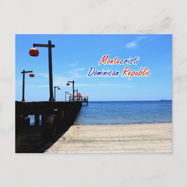 Montecristi Dominican Republic PostCard (Front)