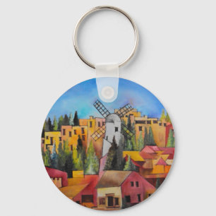 Montefiore Windmill Keychain