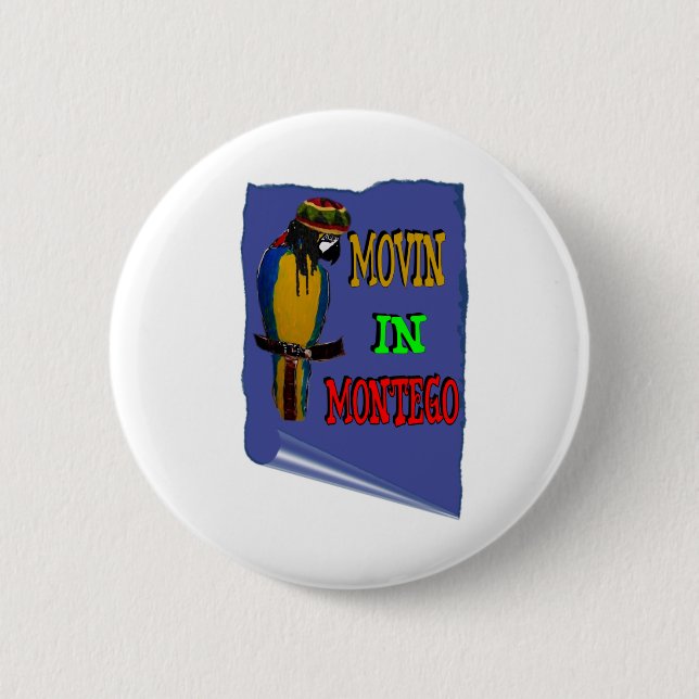 Montego 2 Inch Round Button (Front)