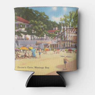Montego Bay, Jamaica Vintage Photo - Doctor's Cave Can Cooler