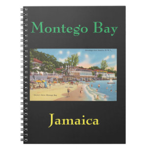 Montego Bay, Jamaica Vintage Photo - Doctor's Cave Notebook